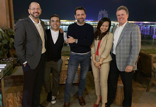 Abu Dhabi opening reception