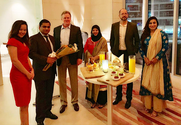 Dubai opening reception